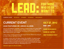 Tablet Screenshot of lead.rivchurch.com